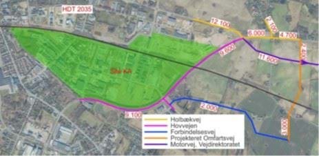 Planlagt vejstruktur